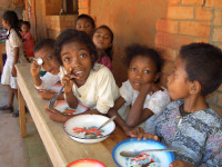 Imerimandroso pranzo dei bambini